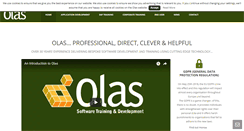 Desktop Screenshot of olas.ie